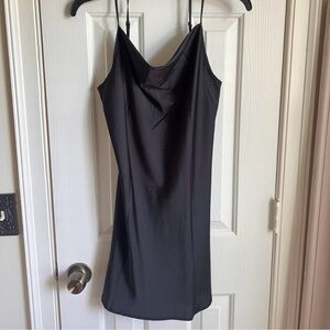 Cotton On Sleek Black Mini Dress